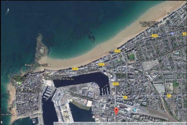 Joli T3, Gare & Plages A Proximite Saint-Malo Bagian luar foto