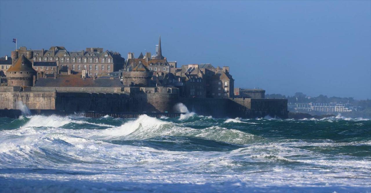 Joli T3, Gare & Plages A Proximite Saint-Malo Bagian luar foto